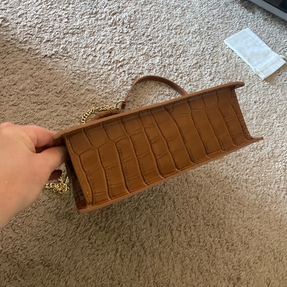 PERSAMAN NEW YORK Marta Embossed Satchel - Picture 5 of 11